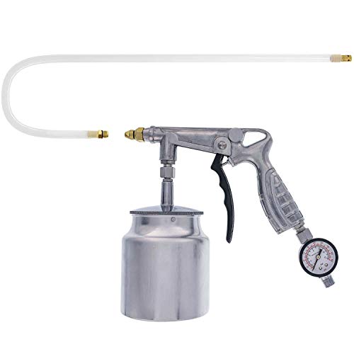 Product Cover TCP Global Air Rust Proofing and Undercoating Gun with Gauge & Suction Feed Cup - Includes 22