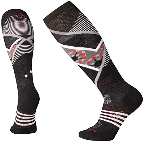 Product Cover Smartwool Women's PhD Ski Sock- Light Elite Pattern Over the Calf Merino Wool Performance Sock