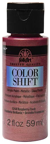 Product Cover FolkArt 5248 Color Shift Paint, 2 Ounce, Raspberry Flash