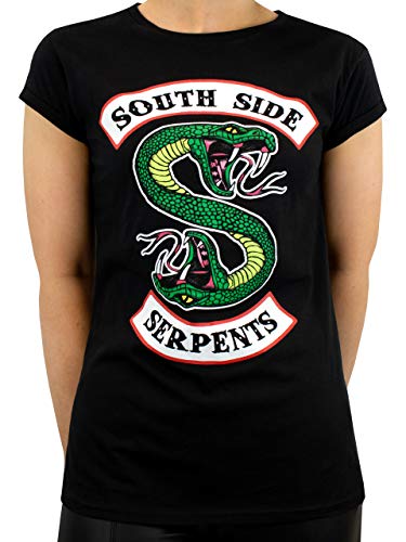 Product Cover Riverdale Womens Southside Serpents T-Shirt Medium Black