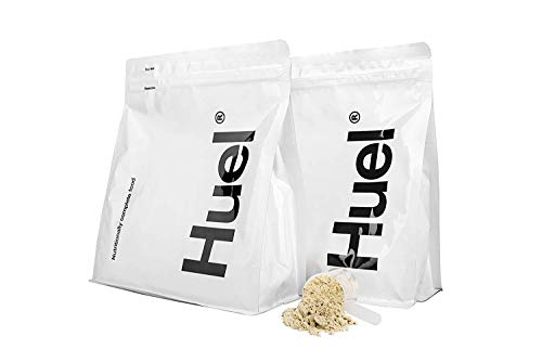 Product Cover Huel Nutritionally Complete Food Powder - 100% Vegan Powdered Meal (2 Pouches - 7.7lb - 28 meals) (Chocolate)