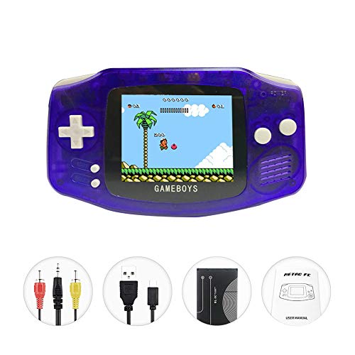 Product Cover FAITHPRO Handheld Game Console with Built in 400 Games, 2 Player 3 Inch Screen USB Charger Supports TV Output Retro FC Video Game Console, Good Gifts for Kids and Adults