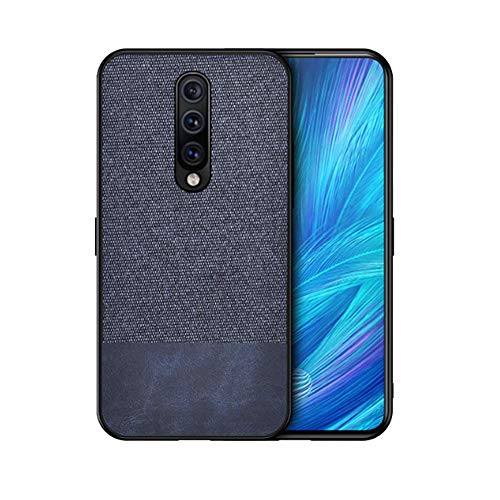 Product Cover Luxury Case for Oneplus 7 Pro, iKuboo Oneplus 7 Pro Thin Case Full Body PC + TPU Premium Protective Cover-Navy