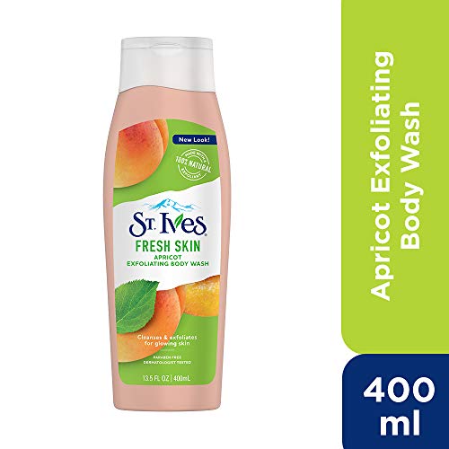 Product Cover St. Ives Fresh Skin Apricot Exfoliating Body Wash, 400 ml