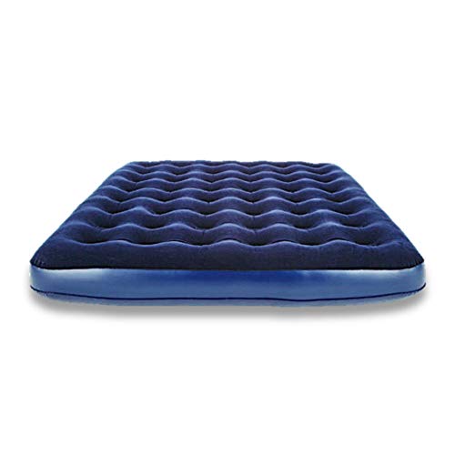 Product Cover Outbound Full Air Mattresses | Inflatable Mattress Blow Up Bed | Portable Air-Bed for Camping | Repair Patch, Blue