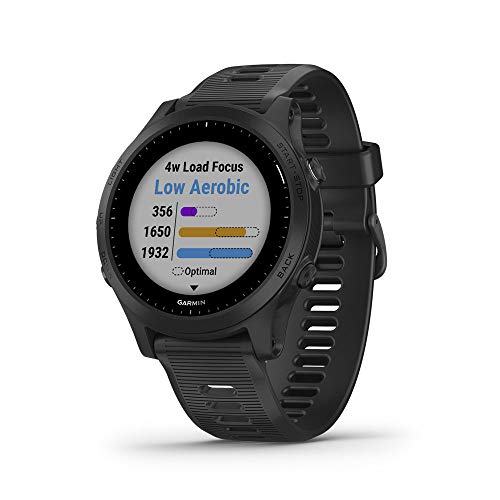 Product Cover Garmin Forerunner 945, Premium GPS Running/Triathlon Smartwatch with Music, Black