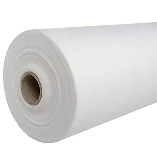 Product Cover [50% THICKER] Perforated Disposable Bedsheet/Massage Table Paper Roll, Pack of 1 (31.5 inches x 328 feet) - Non woven Fabric, Disposable Sheets Cover for Exam Table, Spa Bed, Wax, Tattoo, Lash Chair