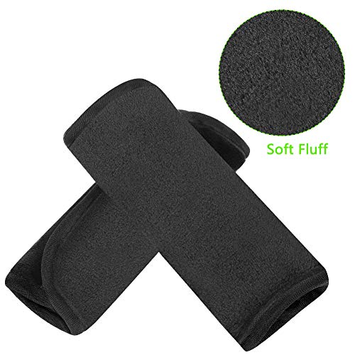 Product Cover Accmor Car Seat Strap Covers for Baby Kids, Car Seat Strap Pads, Soft Baby Belt Covers, Fit for All Baby Car Seats,Pushchair, Stroller, Made of Soft Fluff