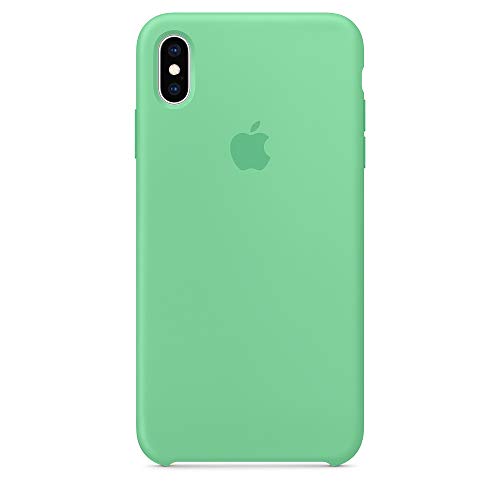 Product Cover iPhone Xs max Silicone case,Dawsofl Soft Liquid Silicone Case Cover Shell for Apple iPhone Xs max 6.5inch 2018 Release Boxed- Retail Packaging (Spearmint)