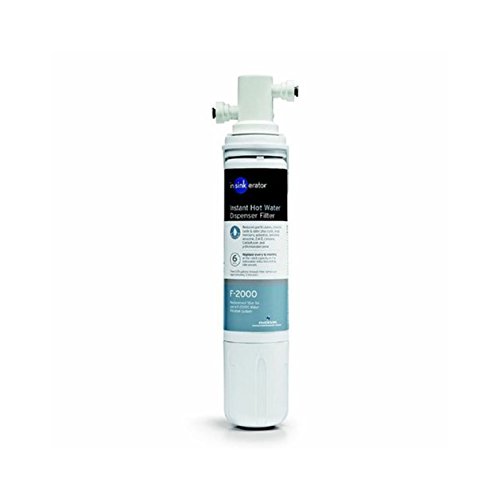 Product Cover InSinkErator F-2000S Water Filtration System Plus, 1-(Pack) Off-white (Renewed)