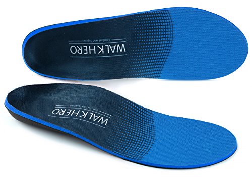 Product Cover Plantar Fasciitis Feet Insoles Arch Supports Orthotics Inserts Relieve Flat Feet, High Arch, Foot Pain Mens 5-5 1/2 | Womens 7-7 1/2