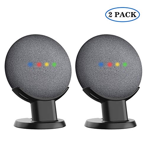 Product Cover SPORTLINK Pedestal for Nest Mini (2nd Gen) and Google Home Mini (1st Generation) Improves Sound Visibility and Appearance - A Must Have Mount Holder Stand for Nest Mini (2nd Gen)/ Home Mini (2 Pack)
