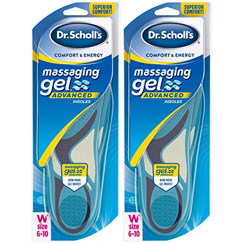 Product Cover Dr Scholl's Massaging Gel Advanced Insoles, 2 Pairs (Women's 6-10), 2 Count