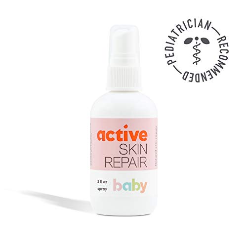Product Cover Active Skin Repair Baby Spray - The Safe, Non-Toxic & Natural Baby Spray for Diaper Rash, Minor Skin Irritations and more. No-Sting (3oz)