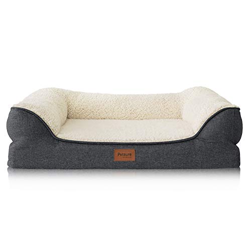 Product Cover Petsure Orthopedic Pet Sofa Beds for Small, Medium, Large Dogs & Cats - 36