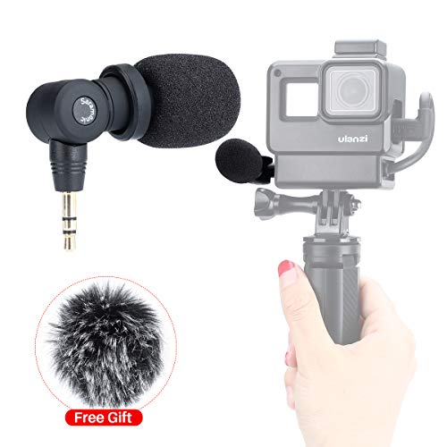 Product Cover Saramonic SR-XM1 Mini Vlog Microphone for Gopro,Wireless Video Mic 3.5mm TRS Omnidirectional Microphone Plug and Play Mic for Gopro 7 6 5 DSLR Cameras, Camcorders, CaMixer, SmartMixer, LavMic Vlogging
