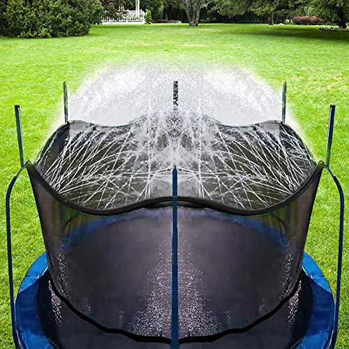 Product Cover Bobor Trampoline Sprinklers for Kids, Outdoor Trampoline Spary Park Fun Summer Water Toys.(39ft)