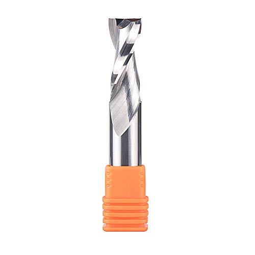 Product Cover SpeTool Upcut Spiral Router Bits With 1/2 Inch Shank, 1/2 Cutting Diameter HRC55 Solid Carbide CNC End Mill For Wood mortises and cutting dadoes, Carving