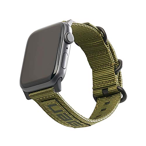 Product Cover URBAN ARMOR GEAR UAG Compatible Apple Watch Band 44mm 42mm, Series 5/4/3/2/1, NATO Olive Drab