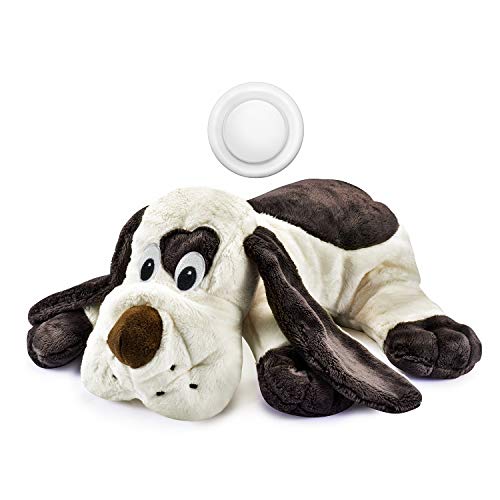 Product Cover Moropaky Puppy Toy with Heartbeat Dog Training Toy for Separation Anxiety Claming Behavioral Aid, Heartbeat Toy Plush Toys for Dogs Cats Pets Puppy Starter Kit