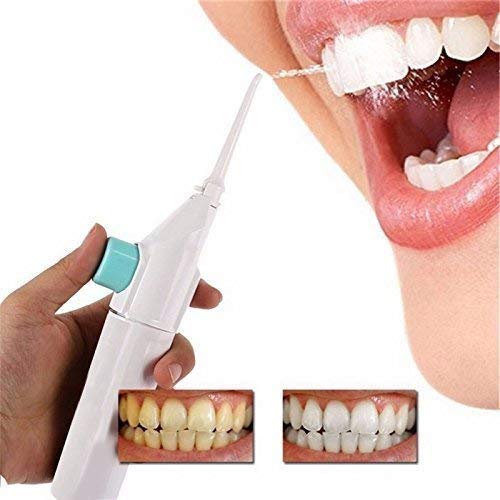 Product Cover HAPPENWELL Portable Power Floss Dental Water Jet Cords Teeth Cleaner Kit Tooth Pick Braces No Batteries Drop Shipping Oral Care Health Care Dental Cleaning Whitening Teeth