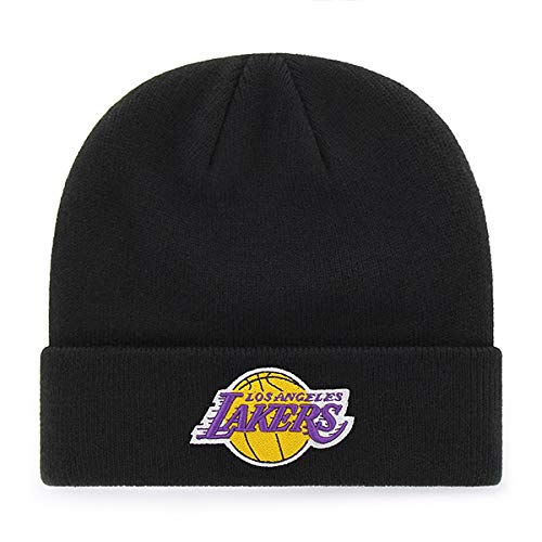 Product Cover OTS NBA Los Angeles Lakers Youth Raised Cuff Knit Cap, Team Color, Youth