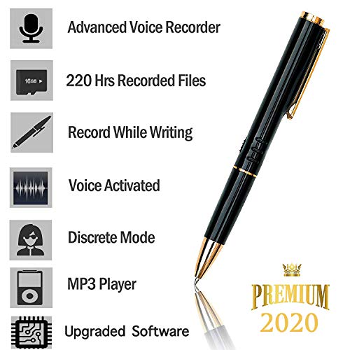 Product Cover TCTEC 16GB Digital Voice Recorder for Students - [Bonus Value] Easy to Use - Voice Activated Mini Recorder- Long Battery Life - MP3 Playback On The Go- Ultra Light - Durable