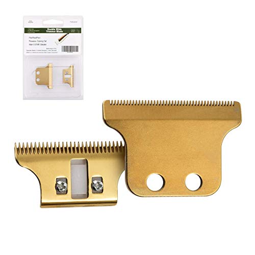 Product Cover Cosyonall Professional T-Shaped Hair Clipper/Trimmer Standard Replacement Blade Set #2215-Compatible with Sterling Stylist and Sterling 5-Includes screws & cam follower (Gold)
