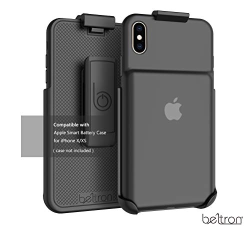 Product Cover BELTRON Belt Clip Holster Compatible with Apple Smart Battery Case (for iPhone Xs) - Smart Case NOT Included