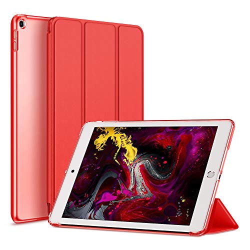 Product Cover Kenke 9.7 inch iPad Case 2017/2018, iPad Smart Cover with Magnetic Auto Sleep/Wake for iPad 5th/ 6th Generation (Red)