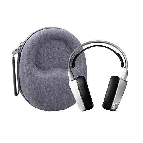 Product Cover Aenllosi Hard Carrying Case for SteelSeries Arctis 3 5 7 9X pro Gaming Headset (Gray)