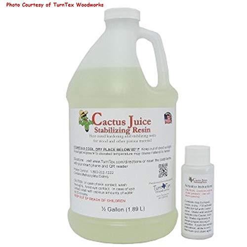 Product Cover 1/2 Gallon Cactus Juice for Stabilizing by TurnTex - Vacuum Equipment is Req.