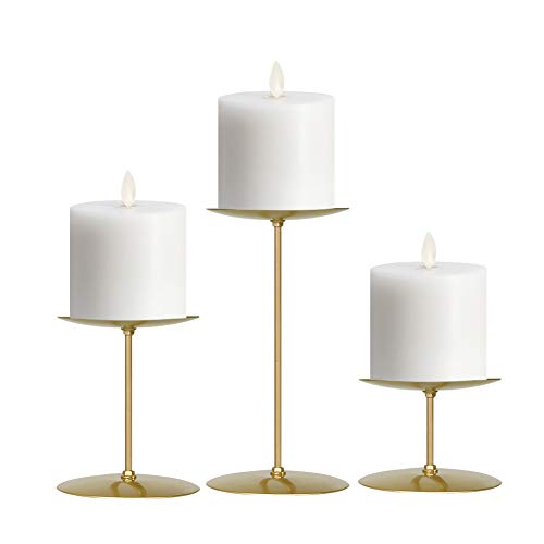 Product Cover smtyle Gold Candle Holders Set of 3 Candelabra with Iron-3.5