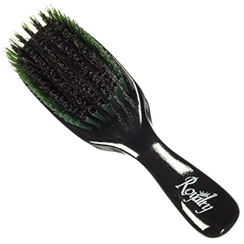 Product Cover Royalty By Brush King Wave Brush #730-7 row Hard Waves Brush - Great for 360 Wave Brush for Wolfing - From the Maker of Torino Pro Waves Brush