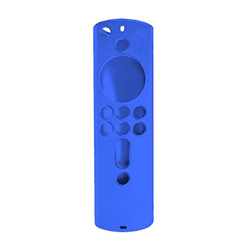 Product Cover ACUTAS Silicone Cover/Case for Fire TV 4K/Fire TV (3rd Gen)/Compatible with All 2nd Gen Alexa Voice Remote Control (Blue)