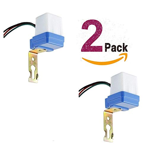 Product Cover Bulfyss 230Volt Auto Day Night on and Off Photocell, LDR Sensor Water Proof Lighting Switch (Multicolour) - Pack of 2