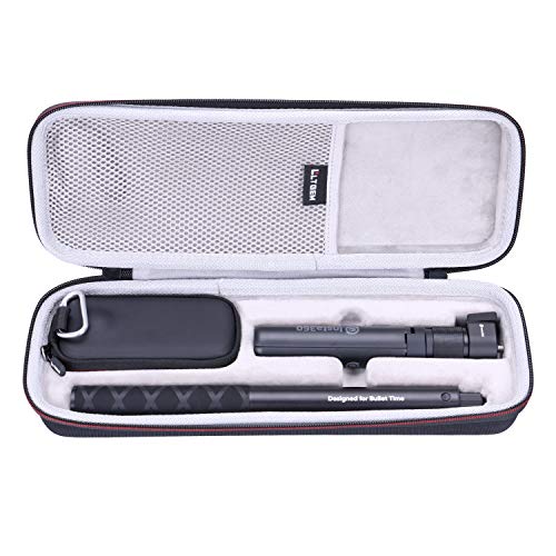 Product Cover LTGEM Hard Carrying Case for Insta360 ONE X 360 Action Camera. Fits Tripod and Other Accessories
