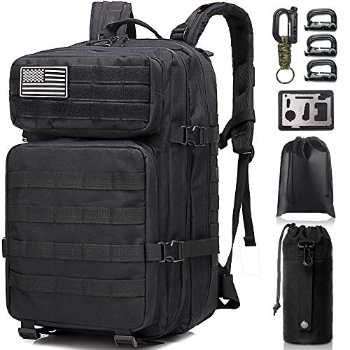 Product Cover Monoki Military Tactical Backpack, Army 3 Day Assault Pack,42L Molle Bag Rucksack