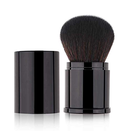 Product Cover Retractable Kabuki Makeup Brush Powder Brushes Foundation Travel Foundation Brush for Blush Bronzer & Powder