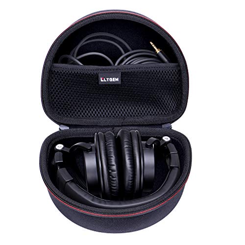 Product Cover LTGEM Hard Carrying Case for Audio-Technica ATH-M50x/M50/M70X/M40x/M30x/M50xMG Professional Studio Monitor Headphones