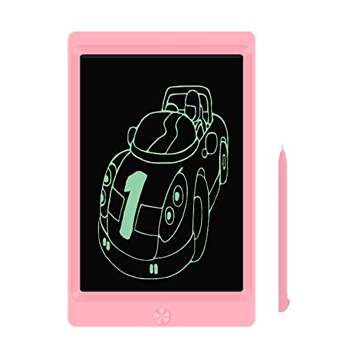 Product Cover LCD Writing Tablet, 8.5-inch Writing Board Doodle Board, Electronic Doodle Pads Drawing Board with Lock Function Gift for Kids and Adults at Home,School and Office (Pink)