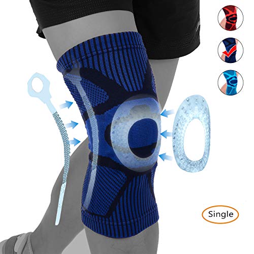 Product Cover NEENCA Professional Knee Brace Compression Sleeve - Best Knee Pads Knee Braces for Men Women, Medical Grade knee sleeves support for Meniscus Tear, Arthritis, Joint Pain Relief, Sports Injury Recovery