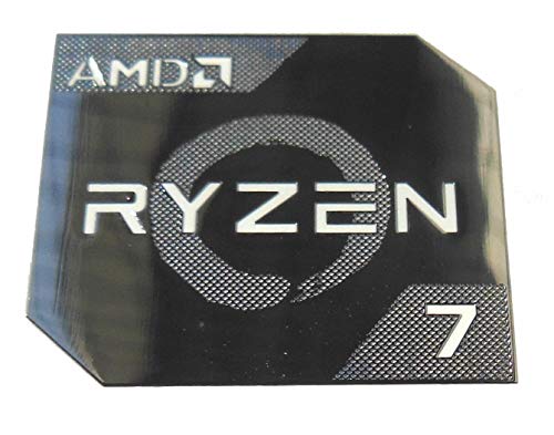 Product Cover VATH Made Compatible AMD RYZEN 7 Metal Sticker 18 x 20mm / 11/16