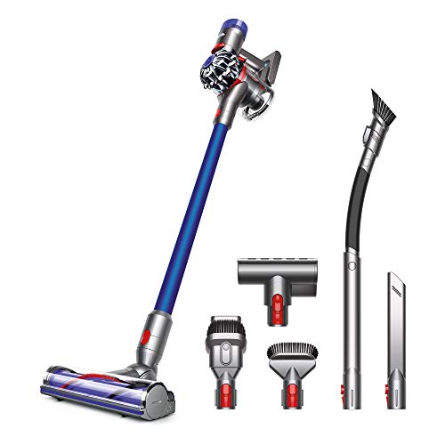 Product Cover Dyson V7 Animal Pro+ Cordless Vacuum Cleaner-Extra Tools for Homes with Pets, Rechargeable, Lightweight, Powerful Suction, V7 Animal Pro +, Blue
