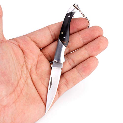Product Cover Samior 5817 Mini Slipjoint Keychain Neck Knife, 1.85