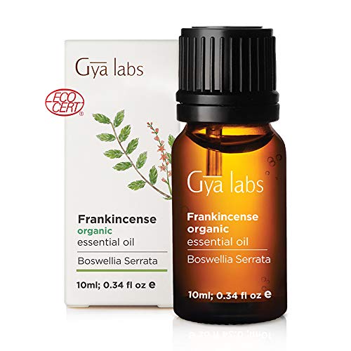 Product Cover Organic Frankincense Essential Oil - A Divinely Tranquil Touch of Restful Sleep (10ml) - 100% Therapeutic Grade Organic Frankincense Oil