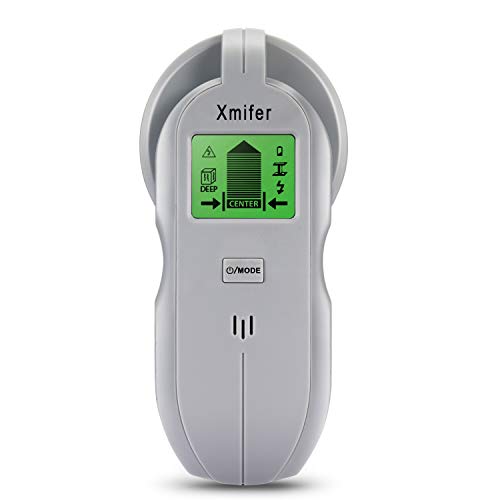Product Cover Xmifer Stud Finder Sensor Wall Scanner - 4 in 1 Multi Function Electronic Stud Sensor Finders Wall Detector Center Finding with LCD Display for Wood AC Wire Metal Studs Detection