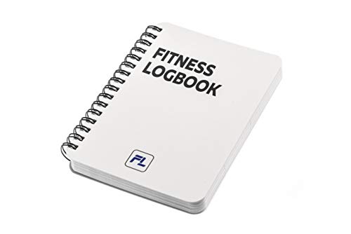 Product Cover Fitness Logbook Pocket: Undated Workout Journal - 4 x 6 inches - Thick Paper, Durable Laminated Cover, Round Corners, Sturdy Binding - Stylish, Minimalistic and Easy-to-Use Gym Log Book