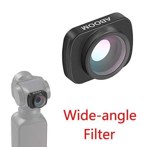 Product Cover Aboom 0.6X HD Wide Angle Lens for Osmo Pocket Accessories Expand The Field of View Vlog and YouTube Studio Photography