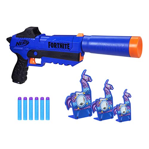 Product Cover NERF Fortnite Sp-R & Llama Targets -- Includes Sp-R Blaster, 3 Llama Targets, & 6 (Amazon Exclusive)